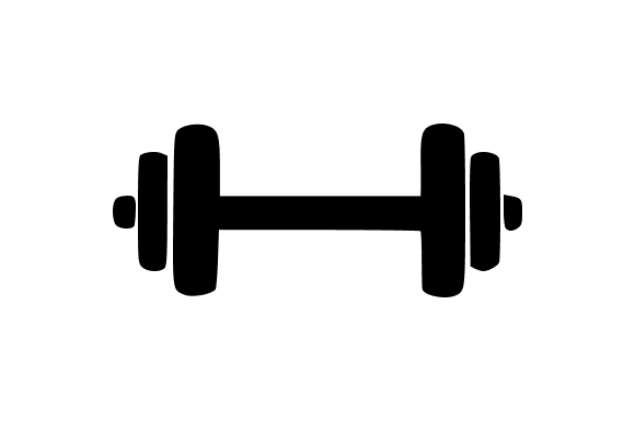 Barbell Weightlifting Gym Clip Art: A Graphics Gem for Local Brands