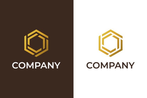 Luxury Geometrical Logo for Modern Brand Identity
