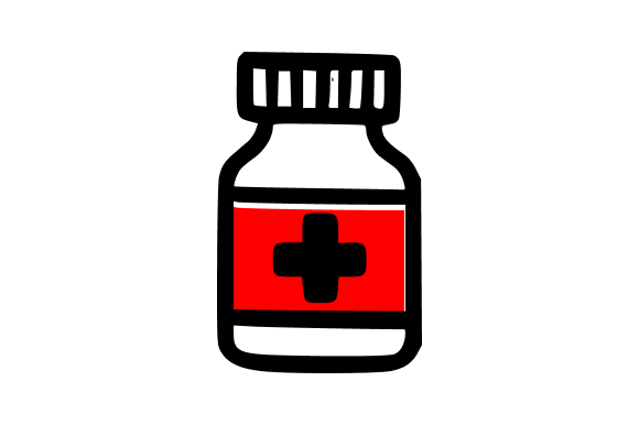 Prescription Medicine Bottle: A Versatile Graphics Illustration
