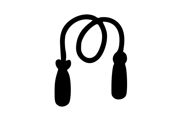 Review: Black Skipping Rope Fitness Clip Art for Graphics