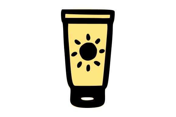 Sunscreen Lotion Bottle Protection: A Versatile Graphic